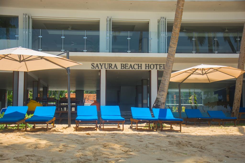 Sayura Beach Hotel Unawatuna Esterno foto